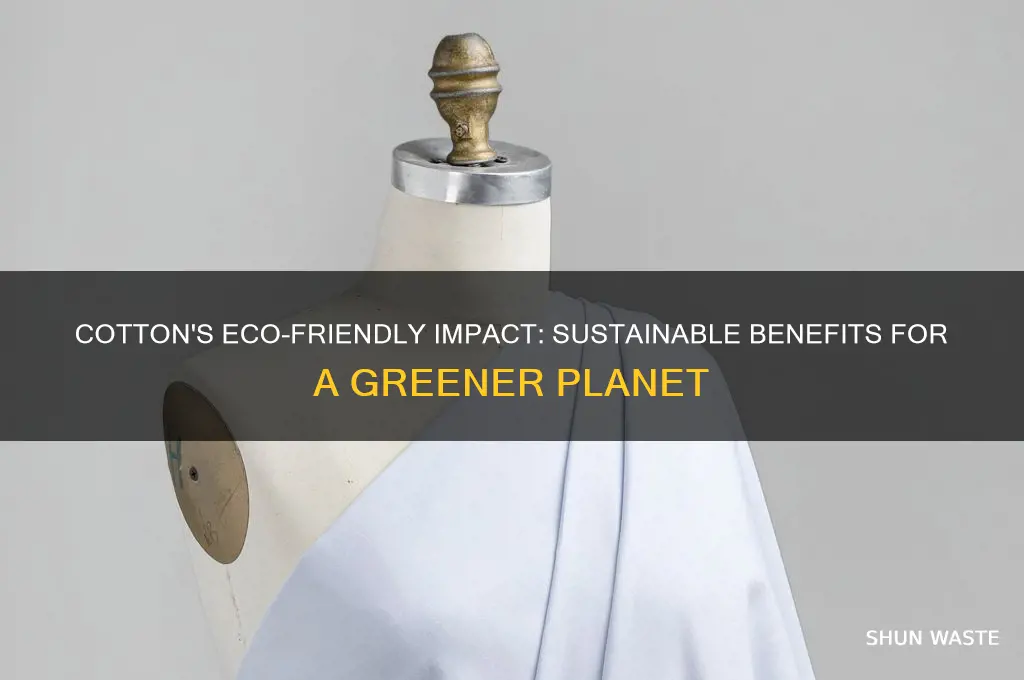 how is cotton good for the environment