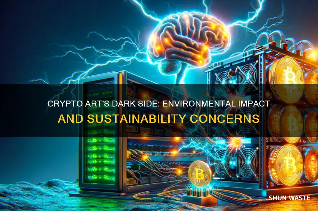 how is crypto art bad for the environment
