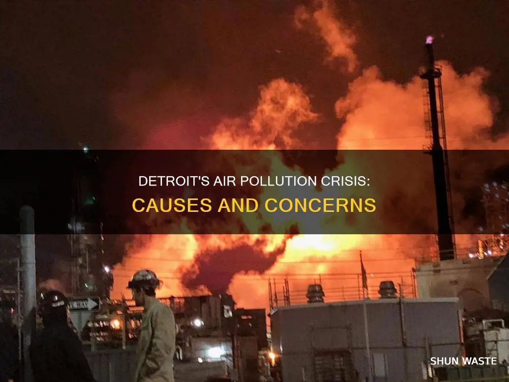 how is detroit so air pollute