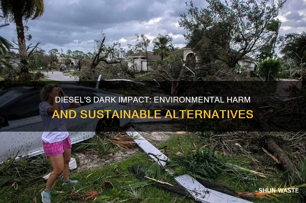 how is diesel bad for the environment