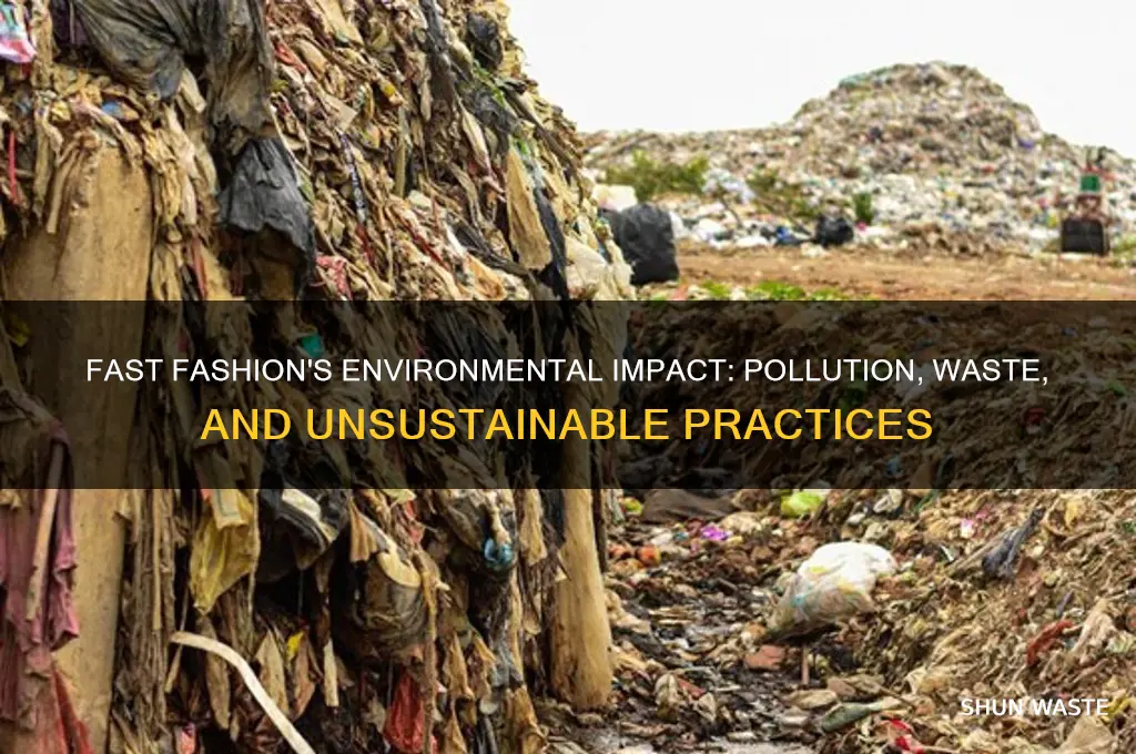 how is fast fashion bad for the environment