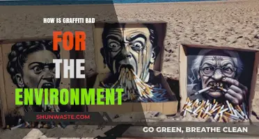 Graffiti's Hidden Environmental Impact: Pollution, Waste, and Ecosystem Damage