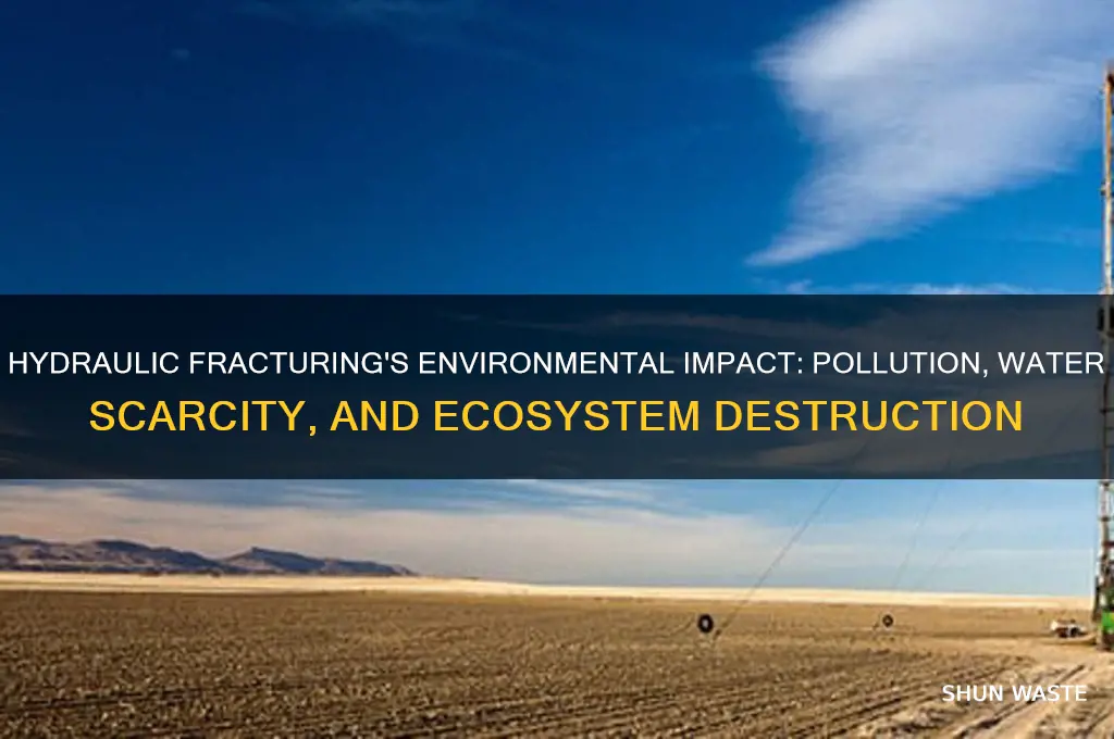 how is hydraulic fracturing bad for the environment