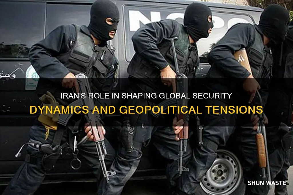how is iran impacting the global security environment