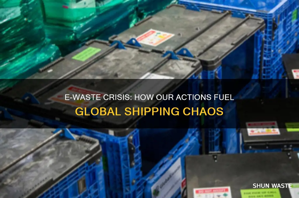 how is it our fault that e-waste is shipped around