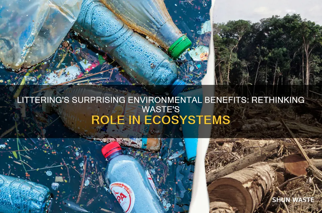 how is littering good for the environment