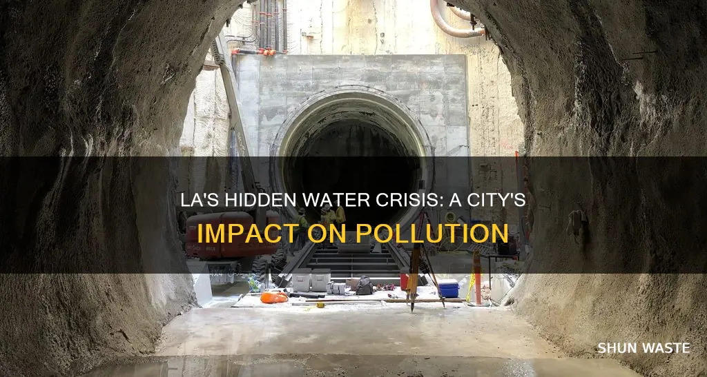 how is los angles contributing to water pollution