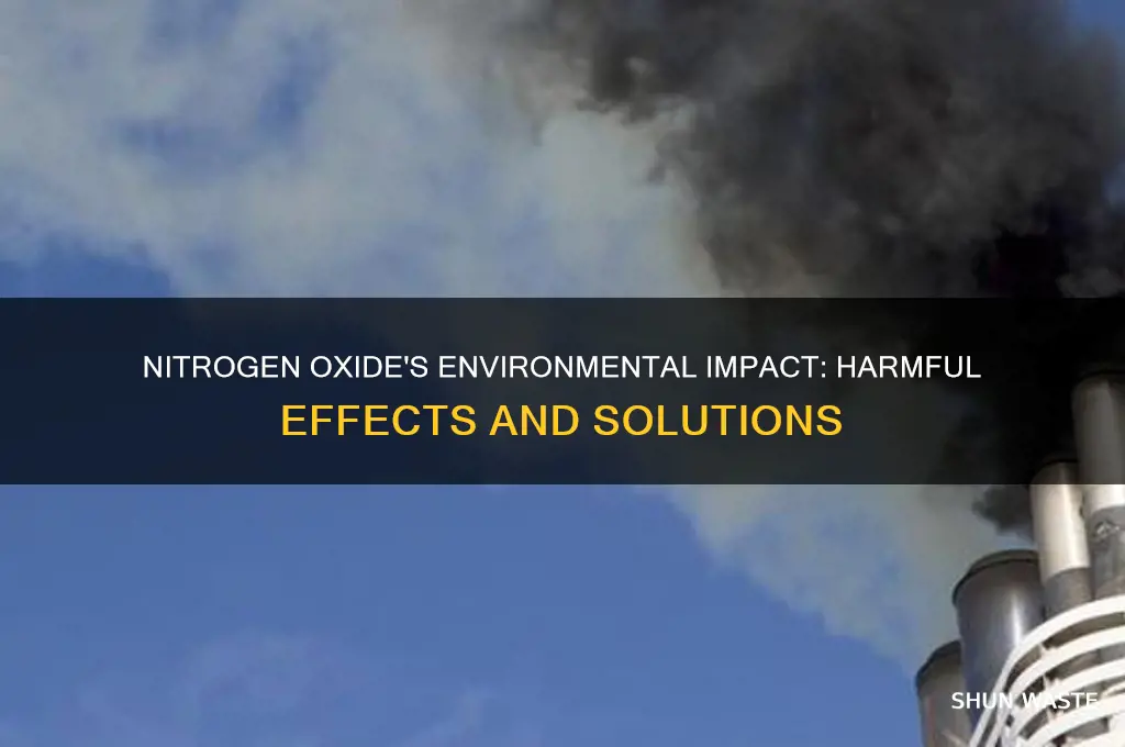 how is nitrogen oxide bad for the environment