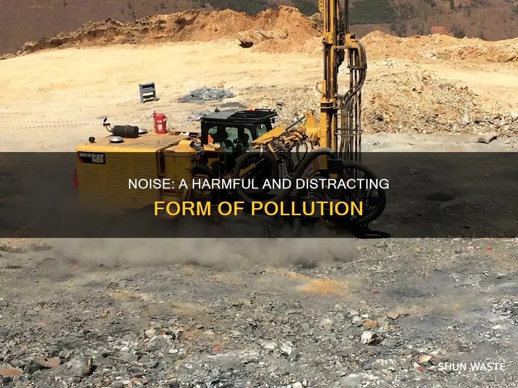 how is noise a pollution