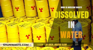 Dissolving Nuclear Waste in Water: Processes, Risks, and Safety Measures