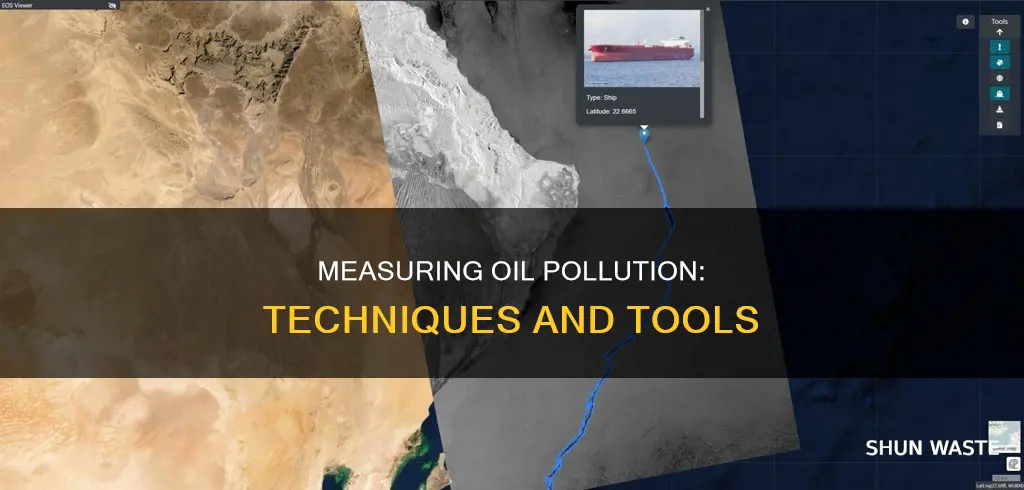 how is oil pollution measured
