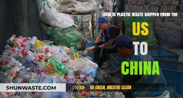 US Plastic Waste Export to China: Shipping Routes and Challenges