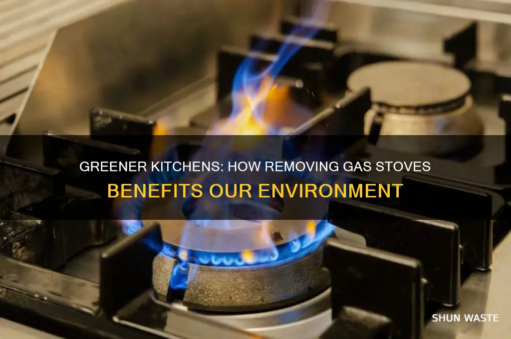 how is taking away gas stoves good for the environment