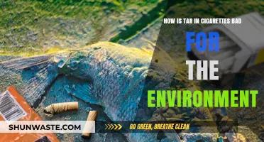 Tar in Cigarettes: Environmental Impact and Harmful Effects Explained