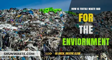 Textile Waste's Environmental Impact: Pollution, Landfills, and Resource Drain