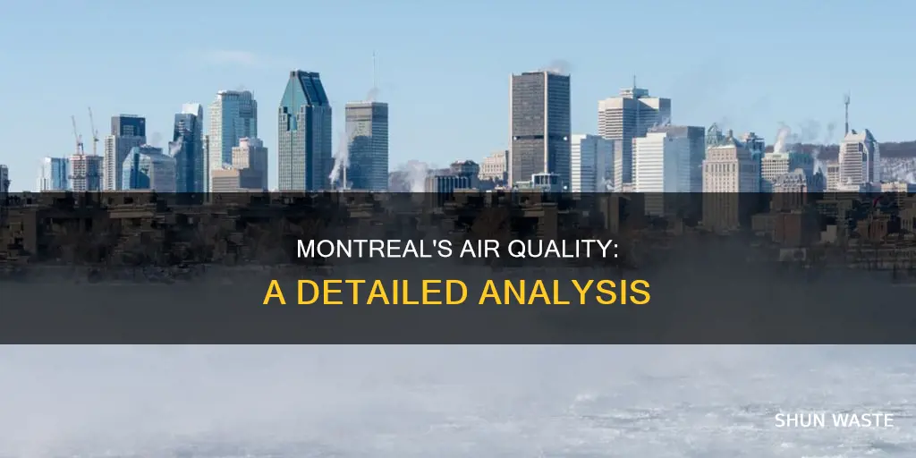 how is the air pollution in montreal
