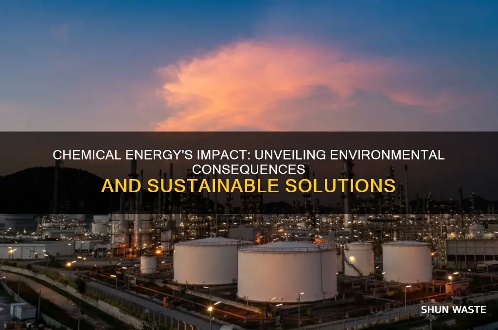 how is the environment affected by chemical energy