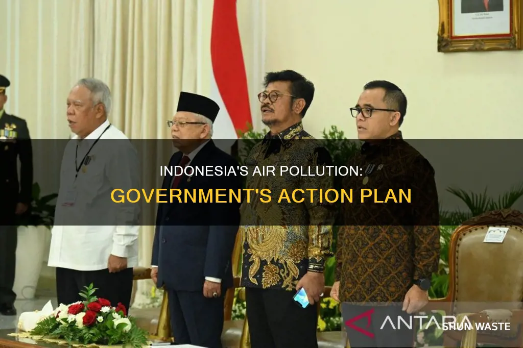 how is the government handling air pollution in indonesia