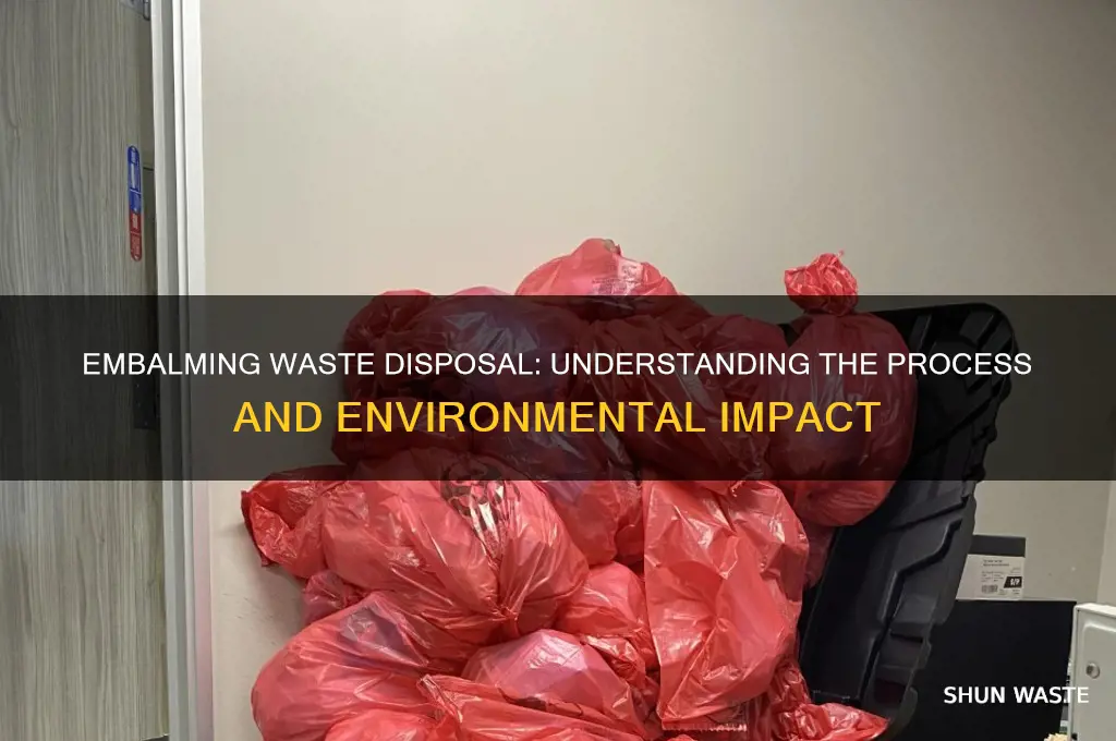 Embalming Waste Disposal: Understanding The Process And Environmental ...