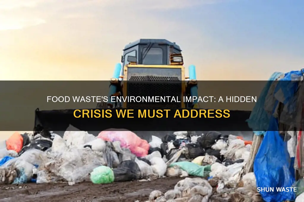 how is wasting food bad for the environment