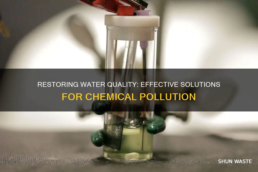 how is water chemical pollution fixed