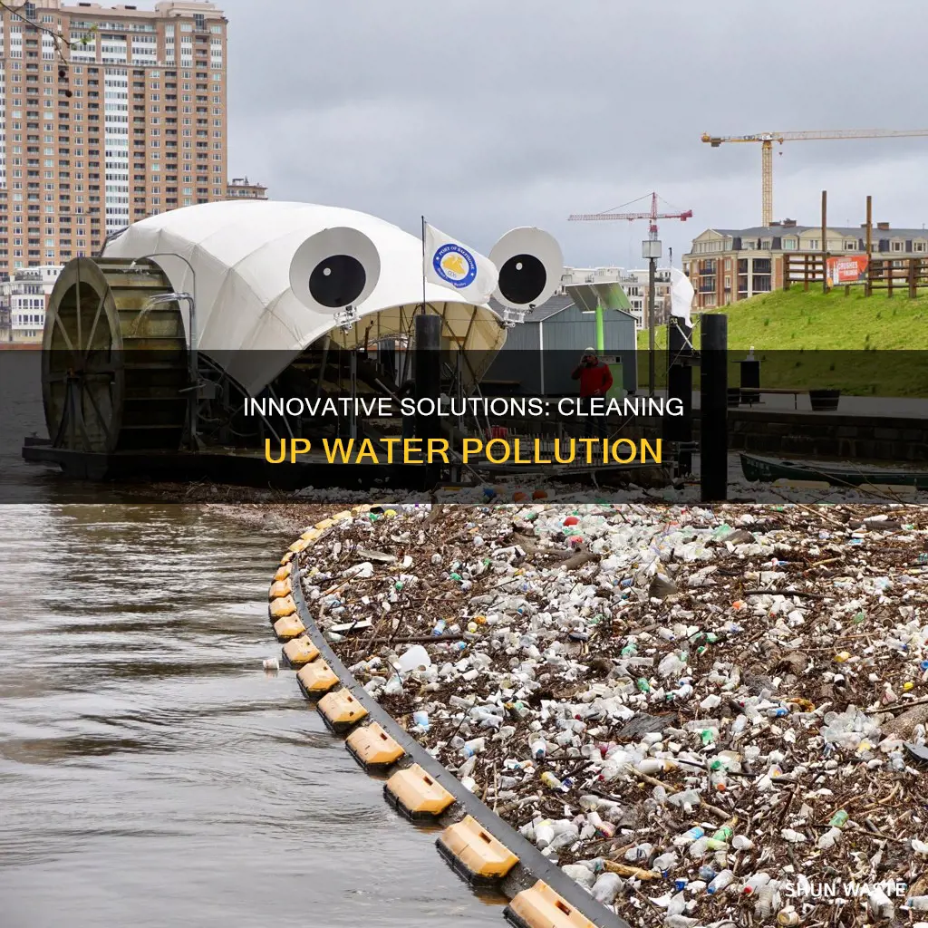 how is water pollution cleaned