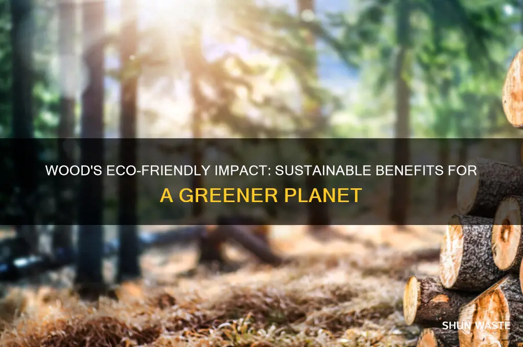 how is wood good for the environment