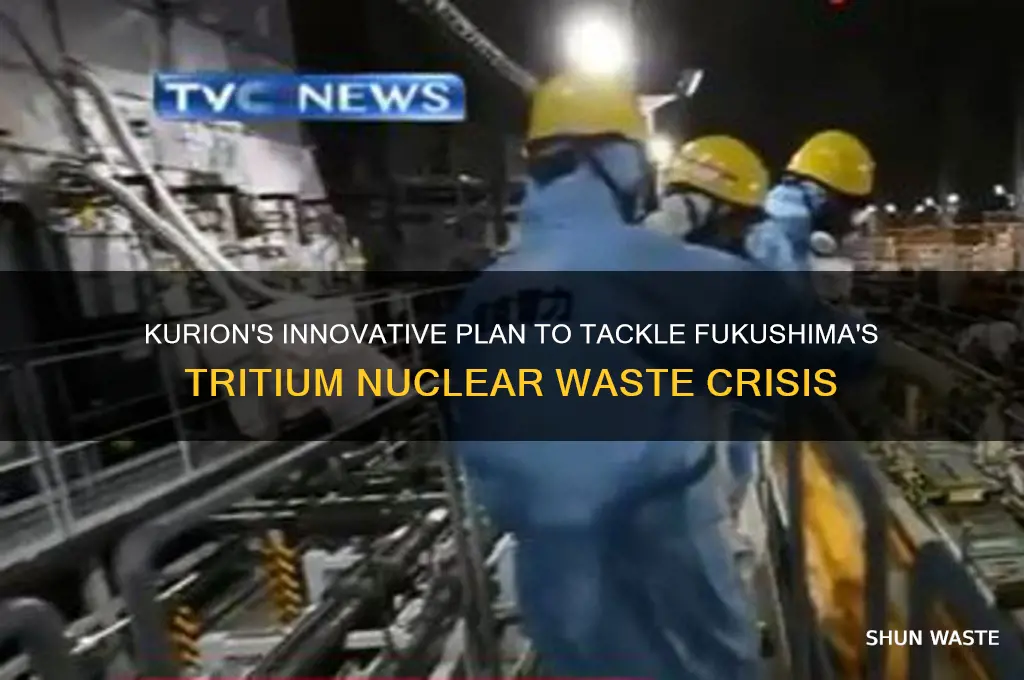 how kurion plans to clean up fukushima tritium nuclear waste