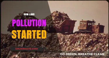 The Origin of Land Pollution