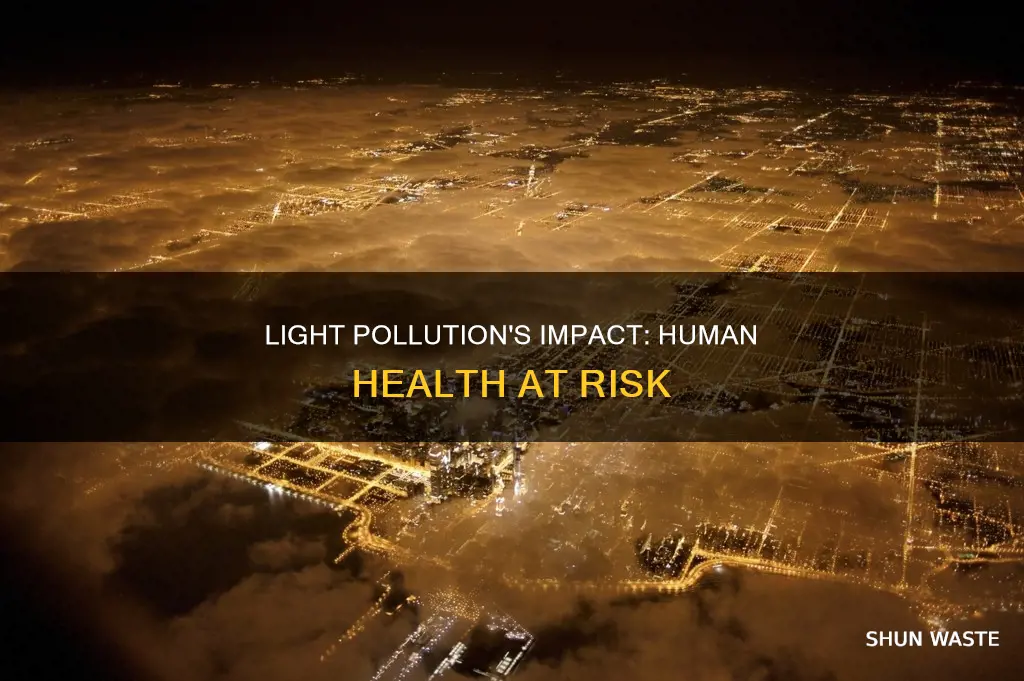 how light pollution affects human health