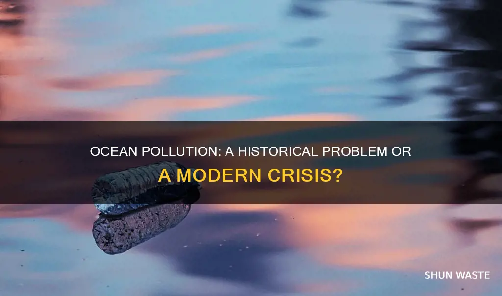how lond has ocean pollution been a prblem