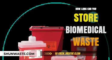Safe Biomedical Waste Storage: Understanding Optimal Time Limits and Practices
