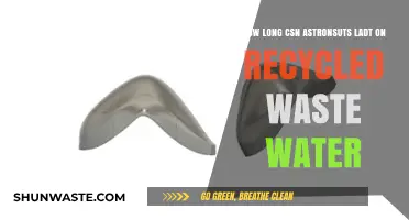 How Long Can Astronauts Survive on Recycled Waste Water?