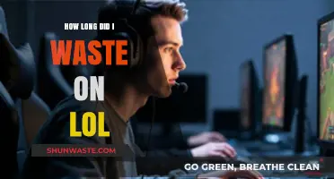 Tracking My League of Legends Time: How Much Did I Waste?
