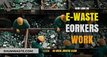 E-Waste Workers' Long Hours: Uncovering the Harsh Reality of Recycling