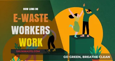 E-Waste Workers' Long Hours: Uncovering the Reality of Their Workday