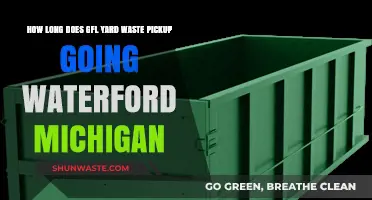 GFL Yard Waste Pickup Schedule in Waterford, Michigan: What to Know