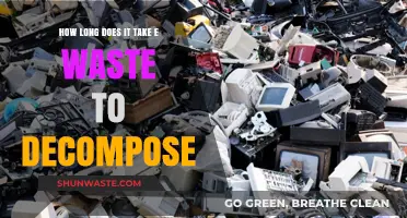 E-Waste Decomposition Timeline: How Long Does It Take?
