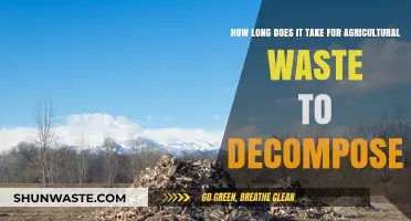 Agricultural Waste Decomposition Timeline: Factors Affecting Breakdown Process