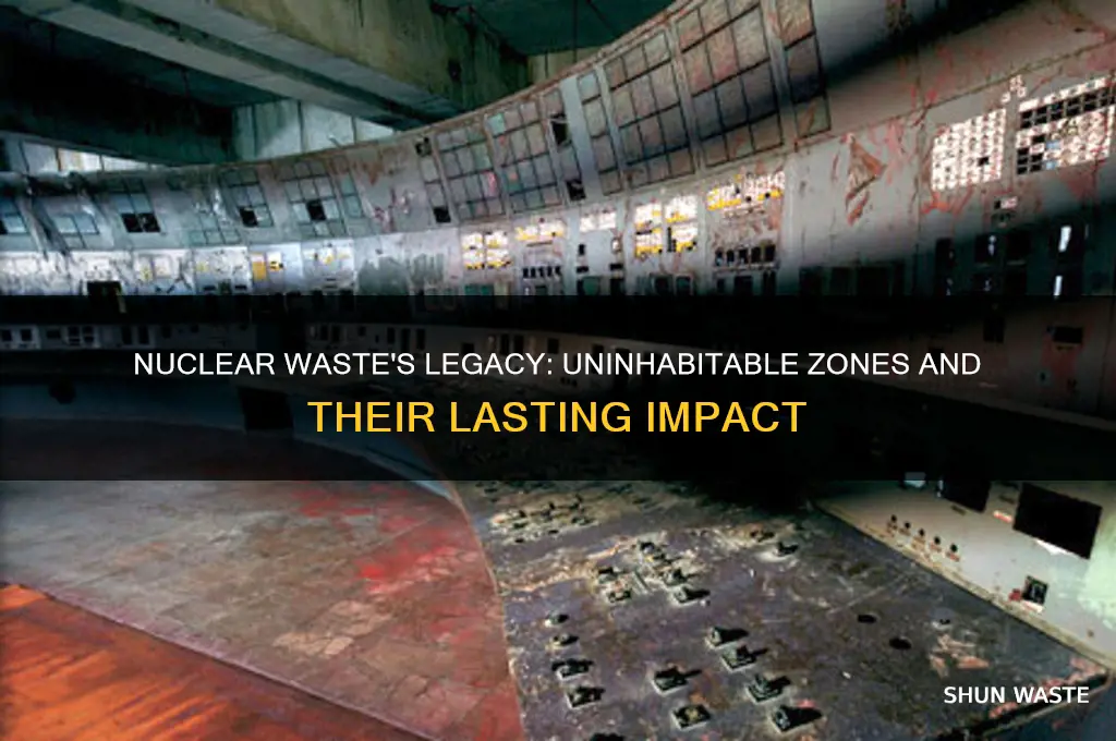 how long does nuclear waste make places uninhabitable