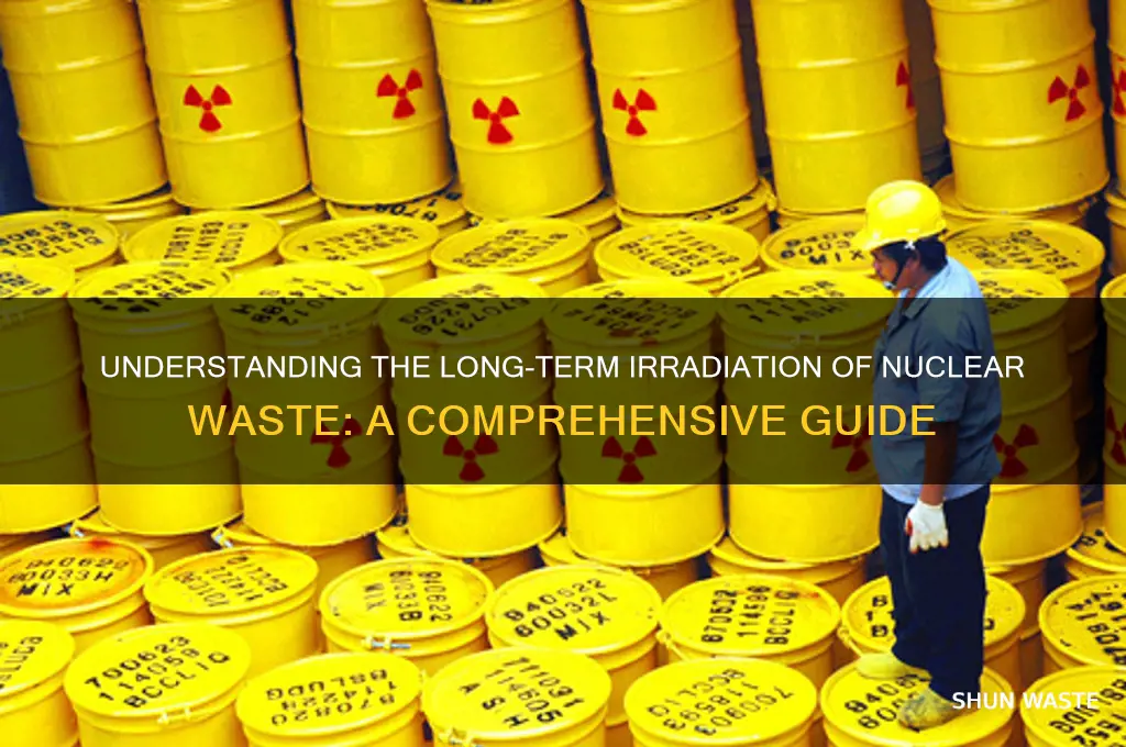 how long does nuclear waste stay irradiated