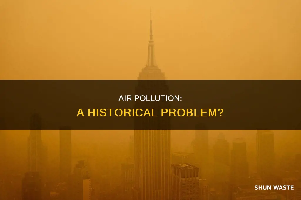 how long has air pollution been a problem