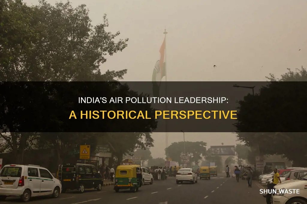 how long has india been a leader in air pollution