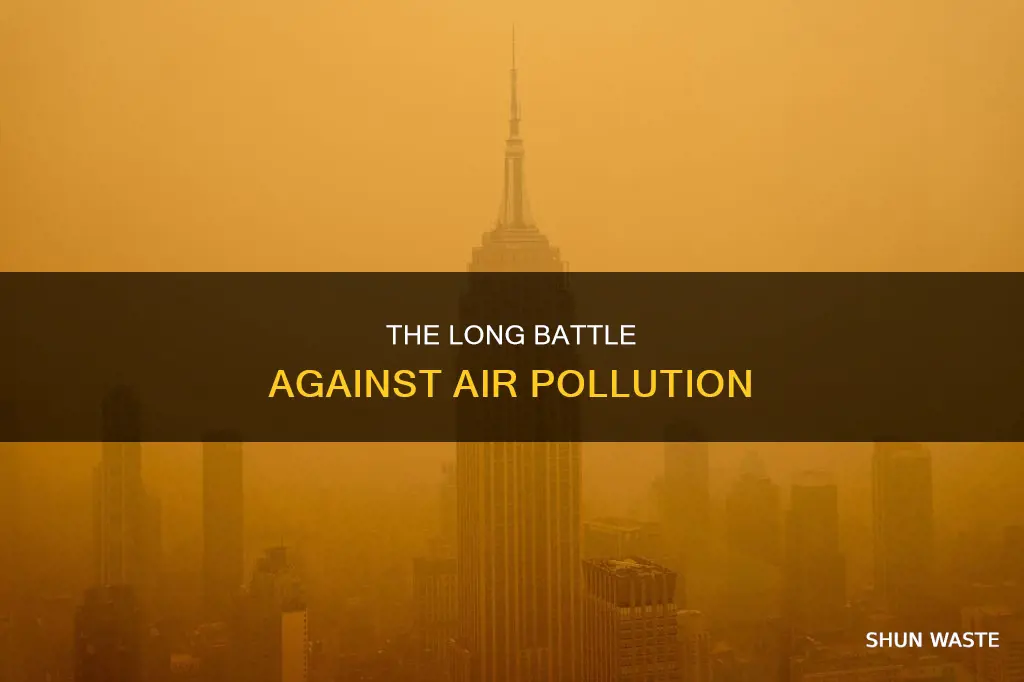 how long have we been fighting air pollution