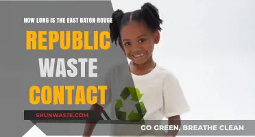 East Baton Rouge Republic Waste Contact: Duration and Details Explained