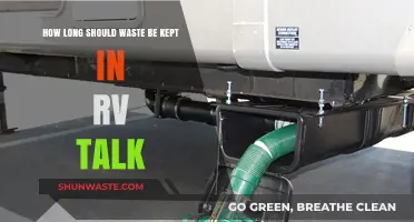 RV Waste Storage: Optimal Holding Times for Safe and Efficient Travel