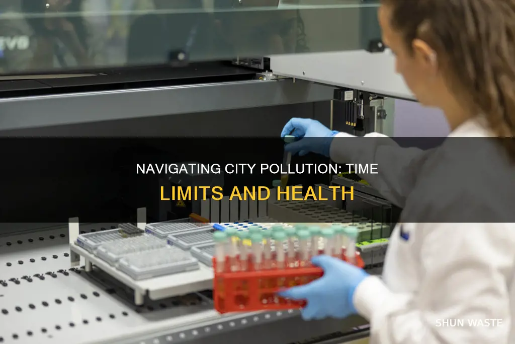how long should you stay in a polluted city
