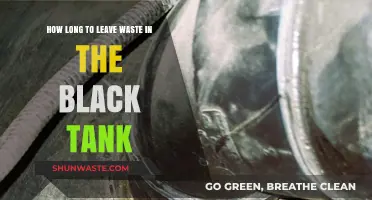 Optimal Black Tank Waste Holding Time: Tips for RV Owners