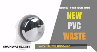 Optimal Waiting Time for Testing New PVC Waste Solutions