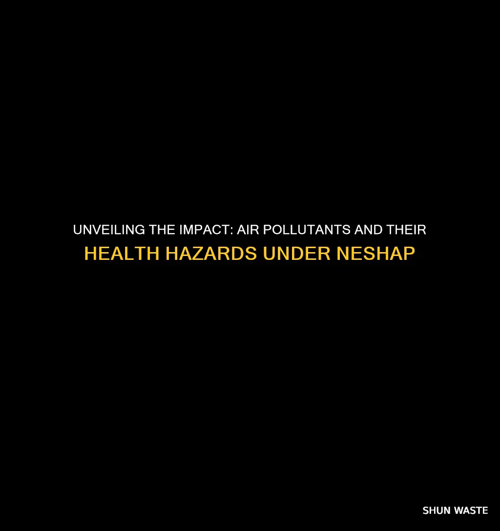 how many air pollutants cause adverse health effects under neshap